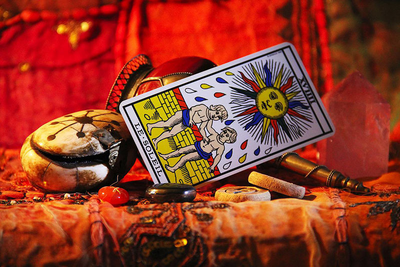 Betty Jane Ware - Psychic Fair - Image of Tarot Card