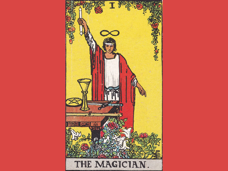 Image of the Magician Card